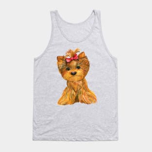 Yorkie Pup Tank Top